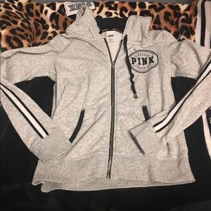 VS PINK LIMITED EDITION ZIP UP Hoodie RARE SZ M